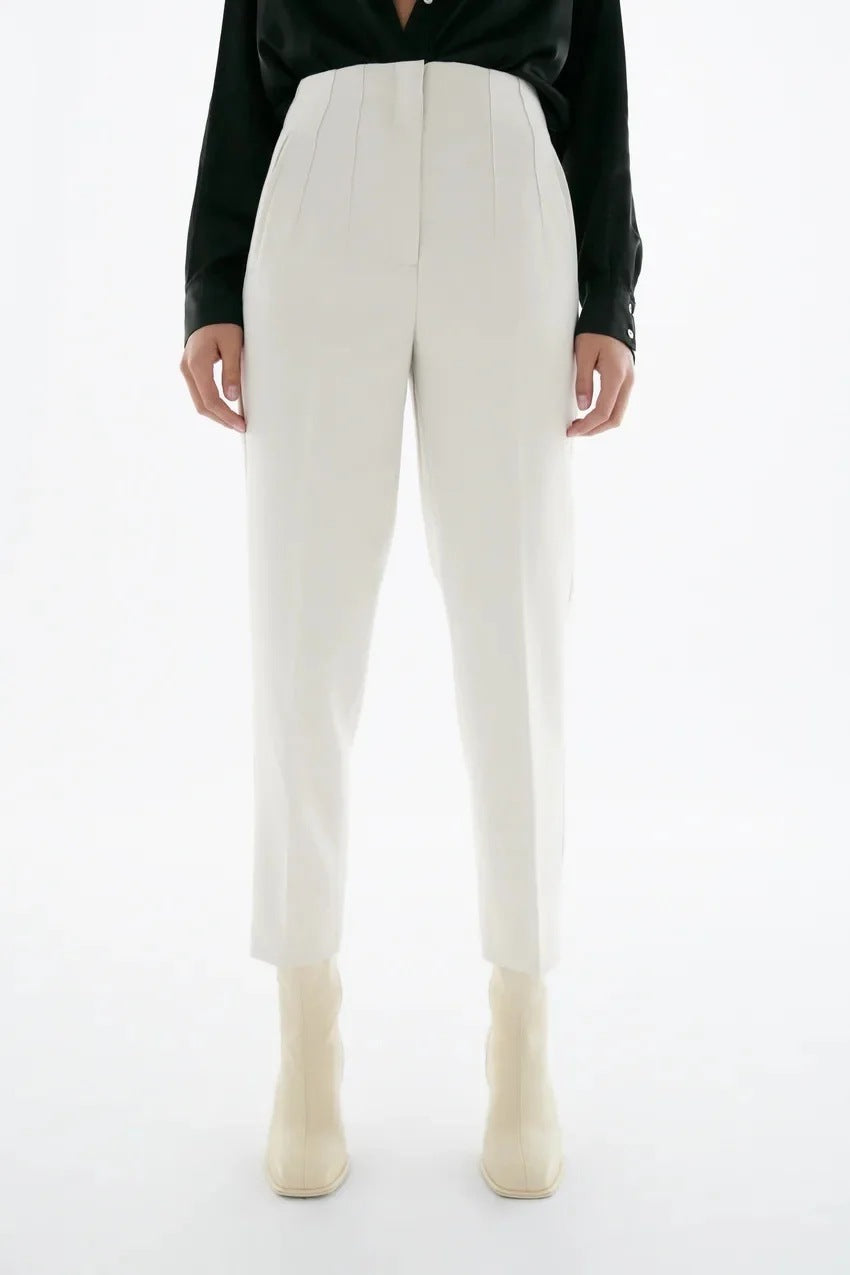 Elegant High Waist Summer Slim Casual Pants for Women