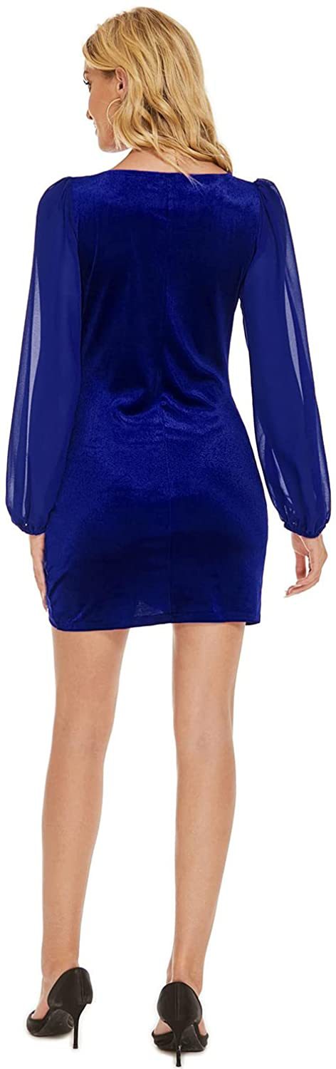 Sexy Long Sleeves Women Mini Party Dresses