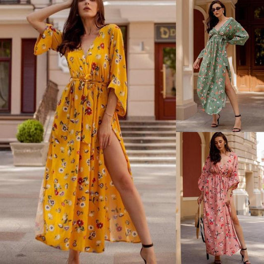 Summer Holiday Long Boho Dresses