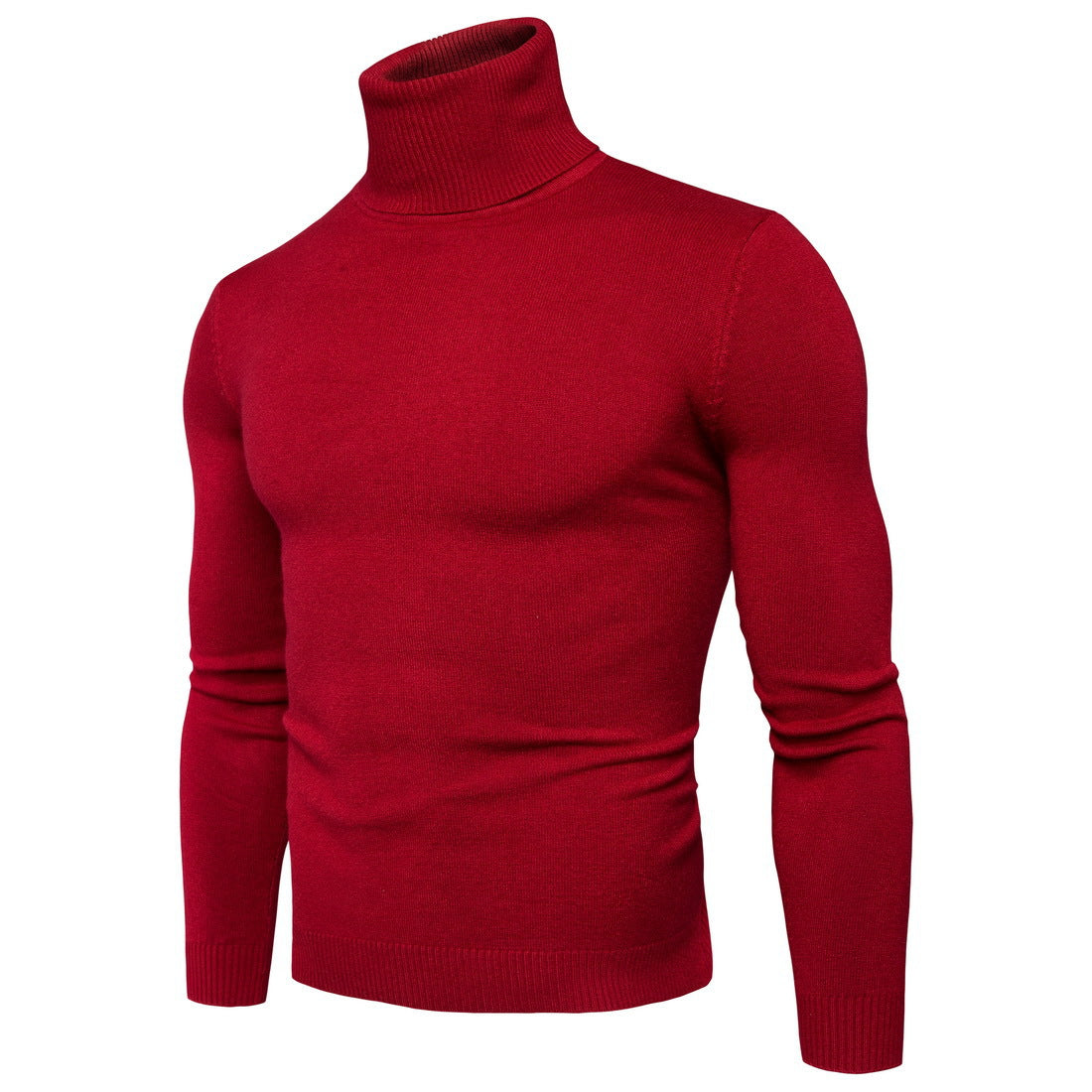 Men's Turtleneck Pullover Knitted Sweaters