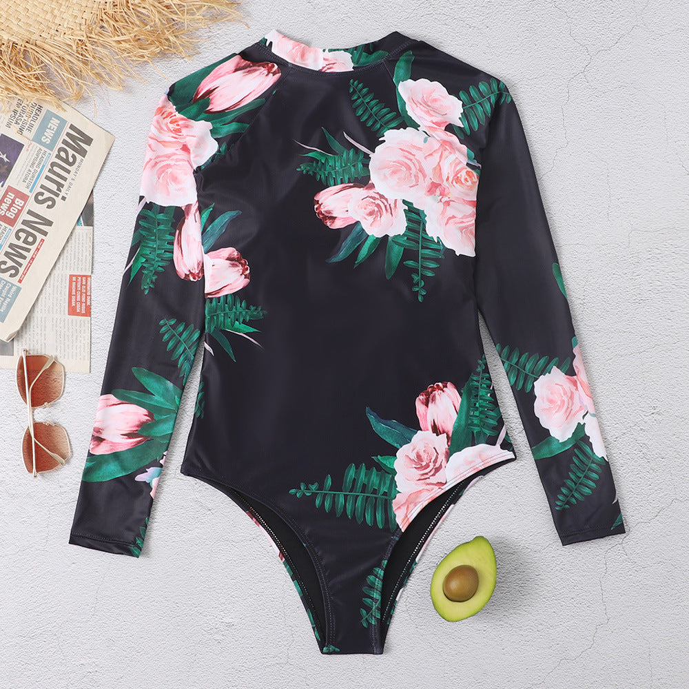 Sexy Backless Long Sleeves Wet Suits for Women