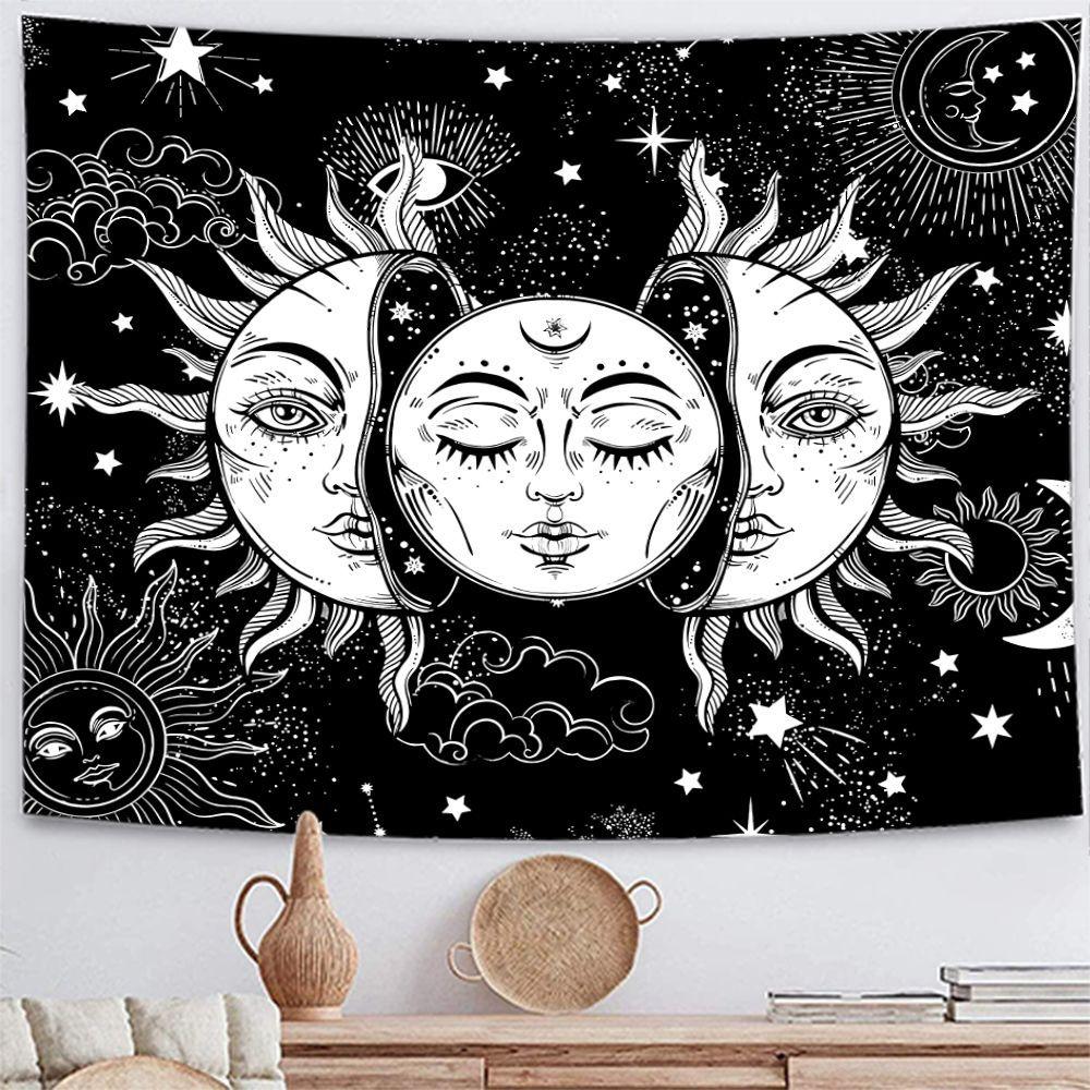 Goddess Sun Decorative Hanging Wall Tapestry-LS-DAS01-150x130-Free Shipping at meselling99