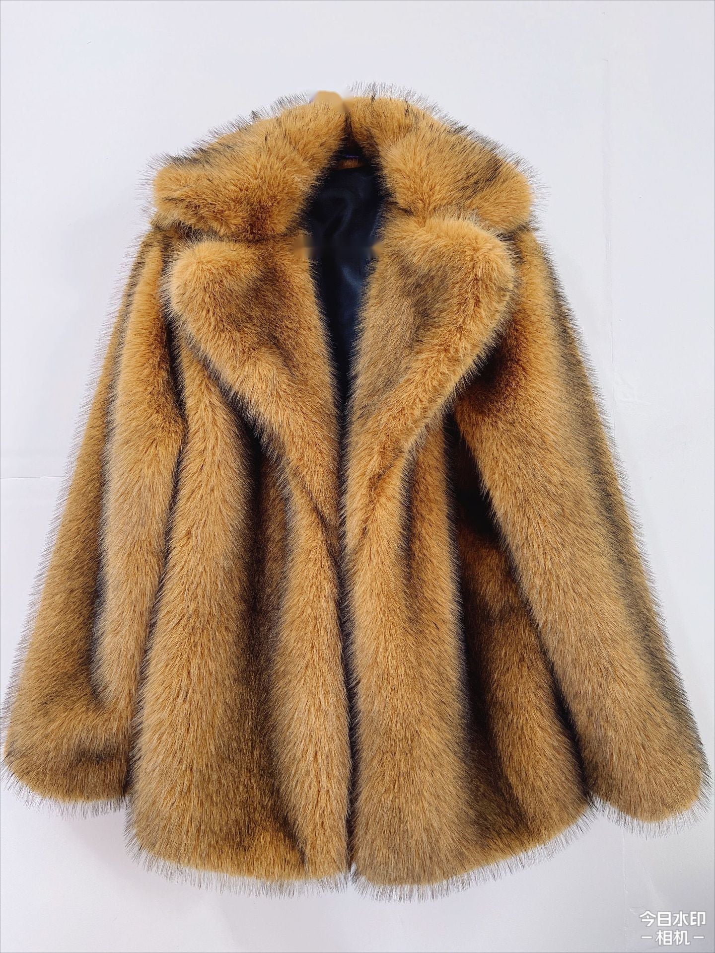 Winter Man Made Fox Fur Coats for Women