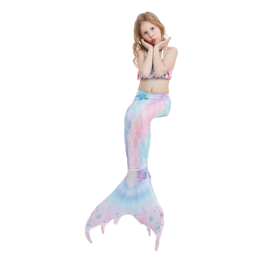 Gorgeous Three Pieces Mermaid Style Swimsuits