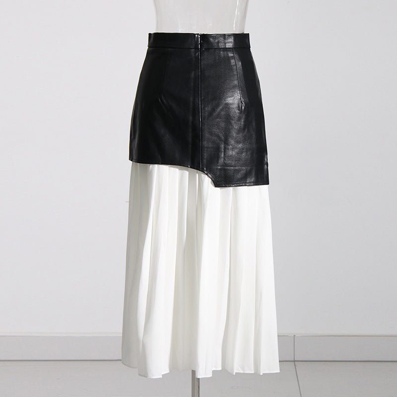 Designed Personality High Waist Irregular A Line Skirts