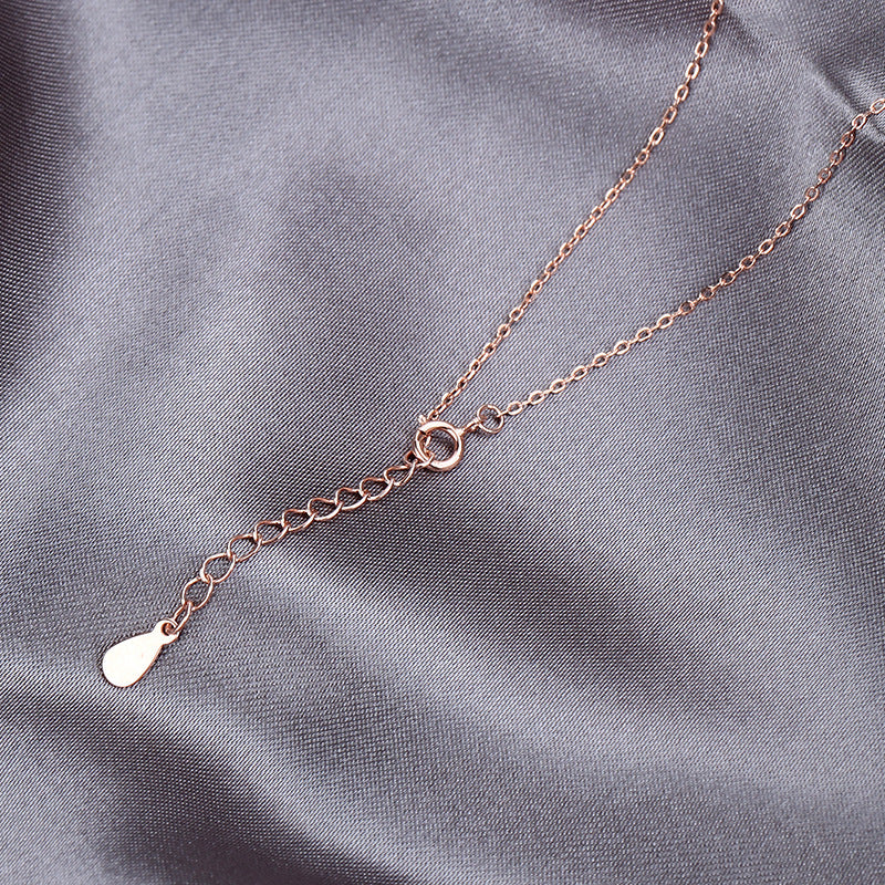 Silver Gold Plated Match Design Fashion Clavicle Necklace