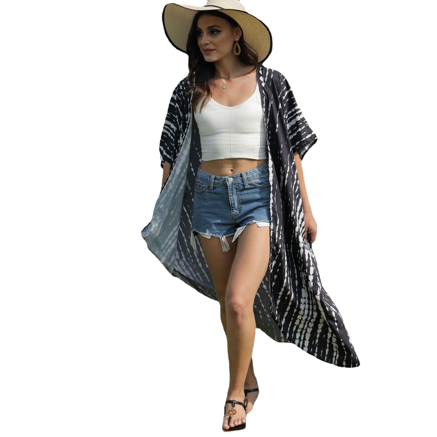 Casual Women Summer Holiday Long Bikini Cover Ups