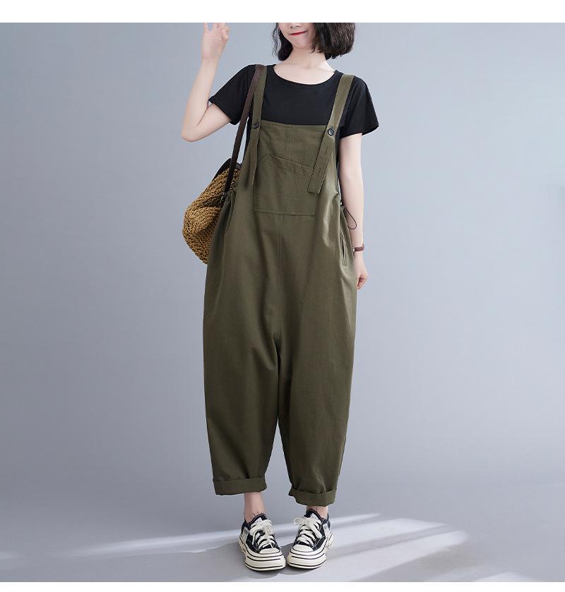 Summer Causl Loose Plus Sizes Jumpsuits-STYLEGOING