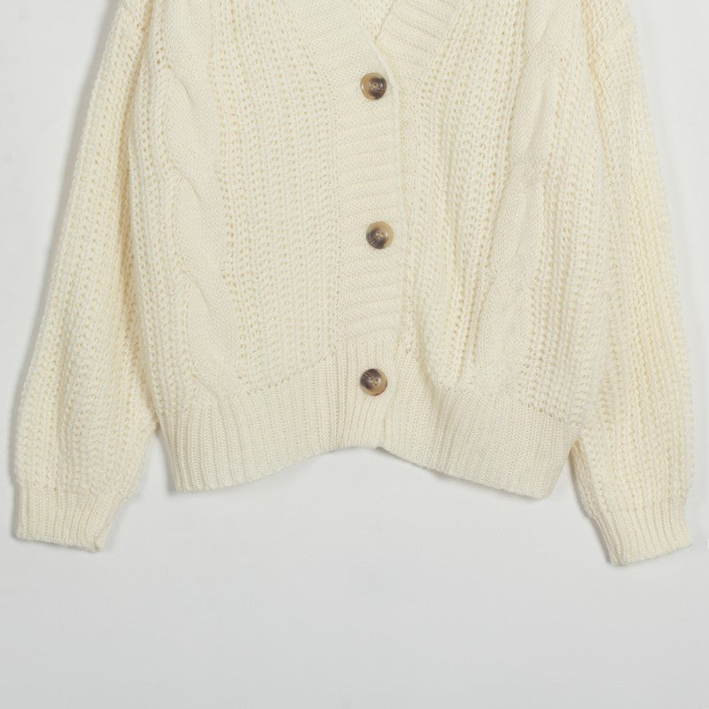 Women Button Knitted Cardigans