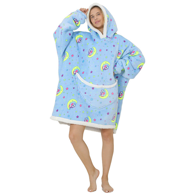 Cozy Sheep Fleece Warm Winter Sleepwear