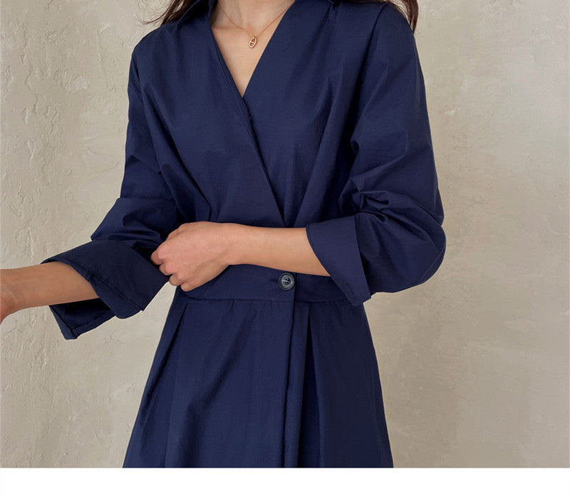 Casual Plus Sizes Long Shirt Dresses