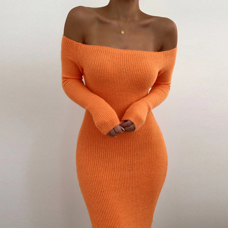 Sexy Off The Shoulder Backless Long Dresses