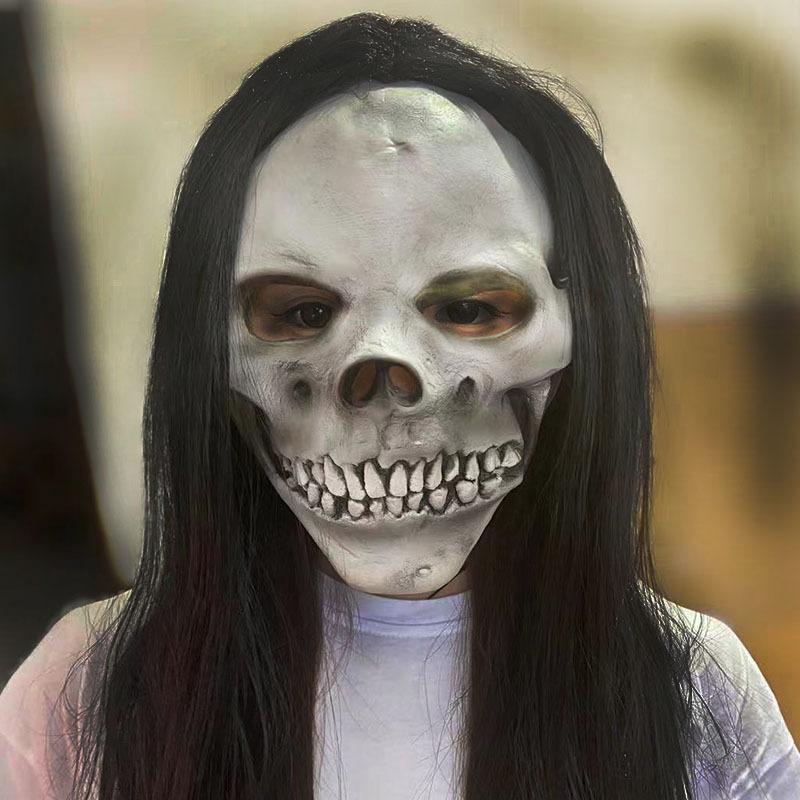 Halloween Horrible Room Escape Wigs&Mask Murder-STYLEGOING