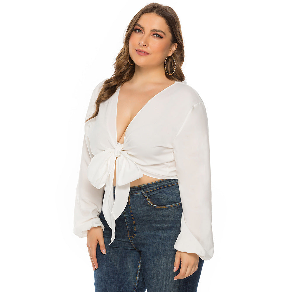 Sexy Summer Women Plus Sizes Shirts