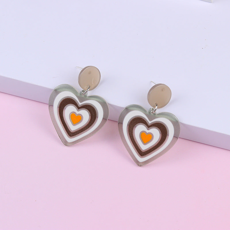 3pcs/Set Valentine's Day Sweetheart Design Women Earrings for Women