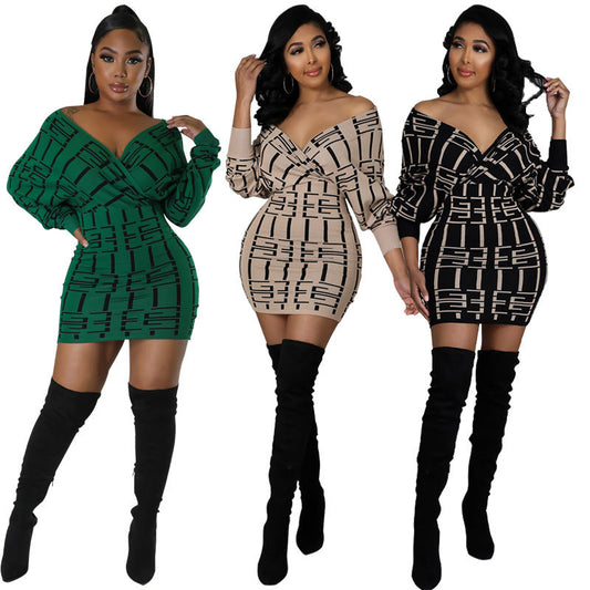 Sexy Long Sleeves Mini Dresses