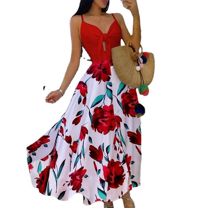 Sexy Sleevelss Summer Long Dresses