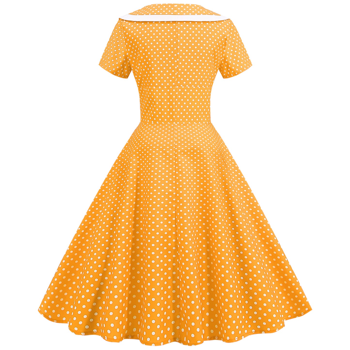 Vintage Polk Dot Women Dresses