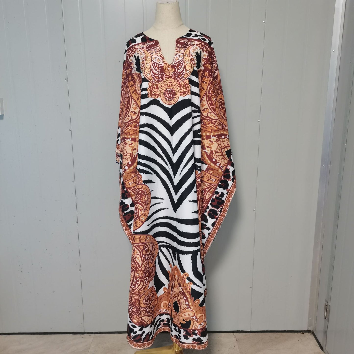 Casual Zebra Print Women Long Rompers