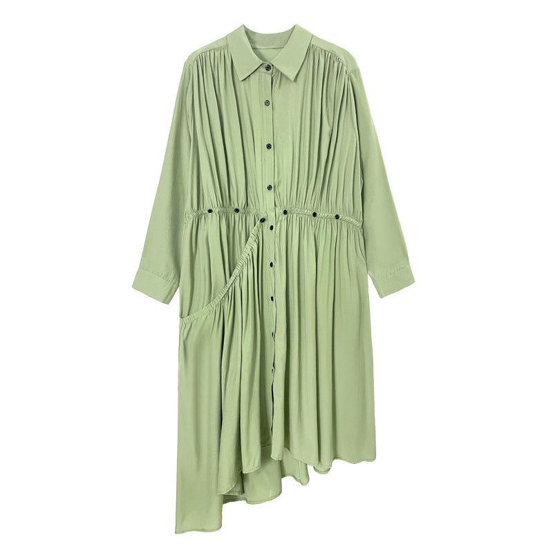 Casual Designed  A Line Shirts Dresses