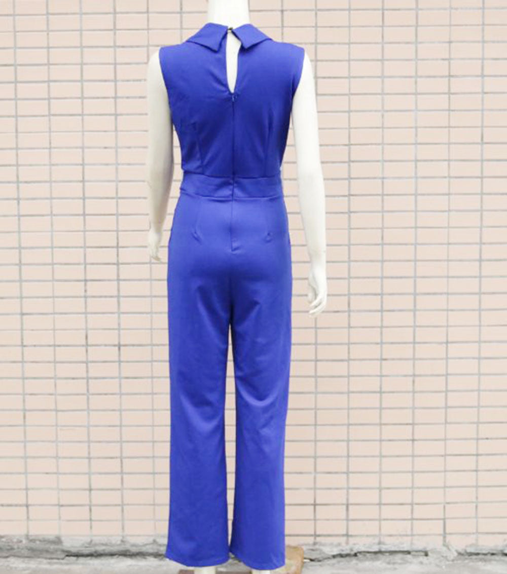 Sexy Sleeveless Office Lady Jumpsuits