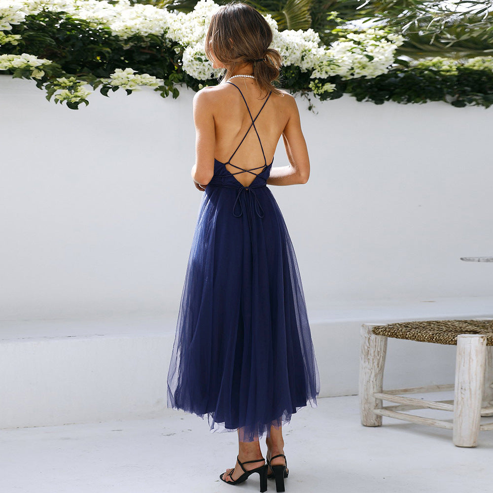 Sexy Summer Tulle Fairly Women Party Dresses
