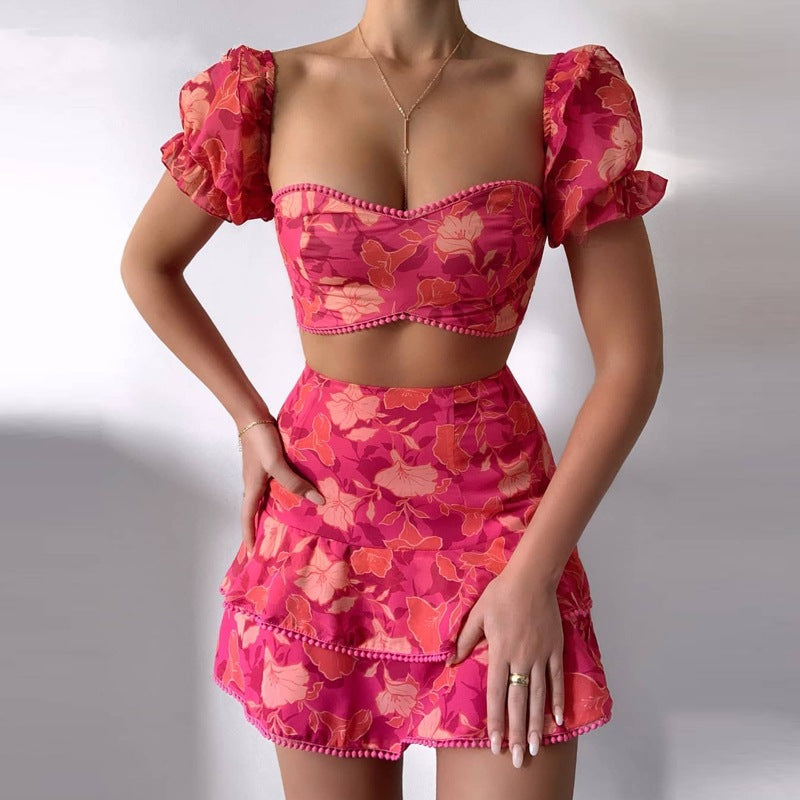 Sexy Designed Two Pieces Women Dress Suits