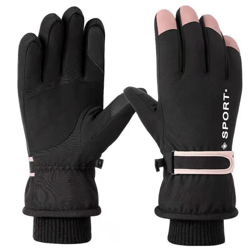 Winter Warter Proof Warm Skiing Gloves for Men and Women