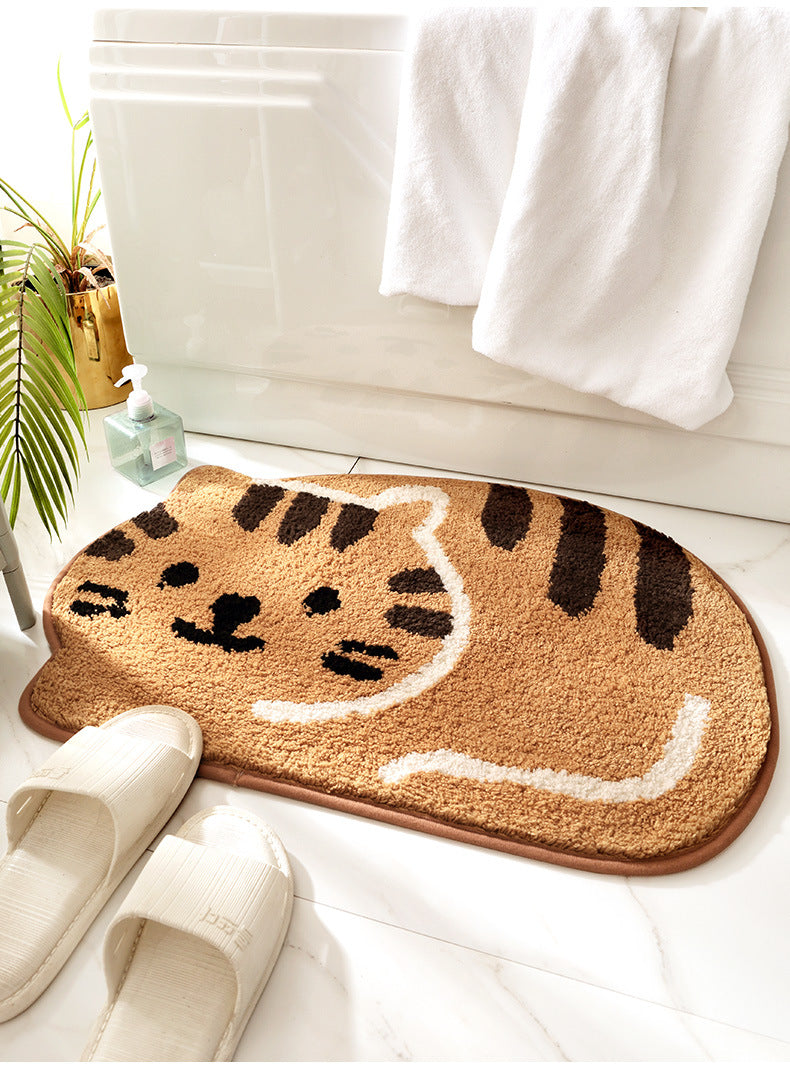 Cat Design Home Living Non Slip Bathroom Mats