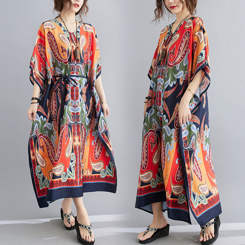 Casual Summer Plus Sizes Long Loose Dresses