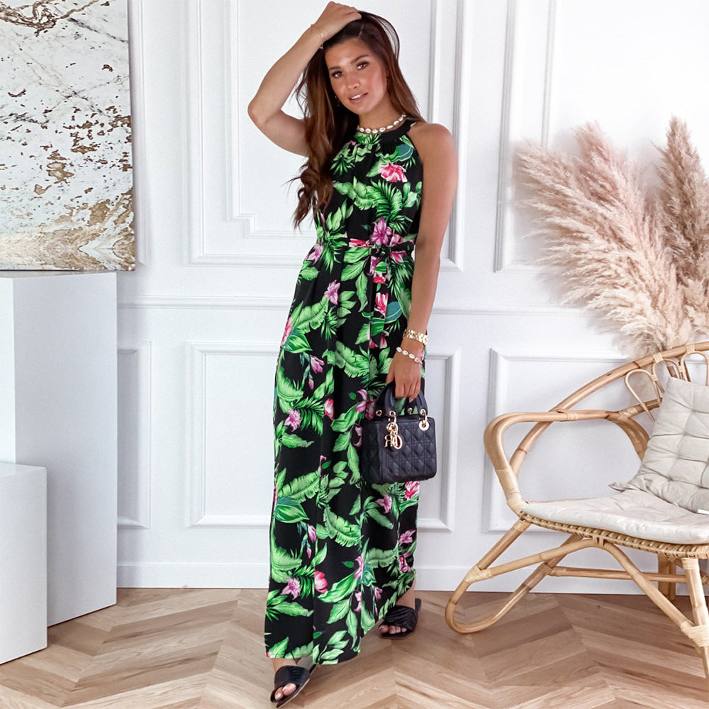 Summer Sleeveless Elegant Summer Long Maxi Dresses