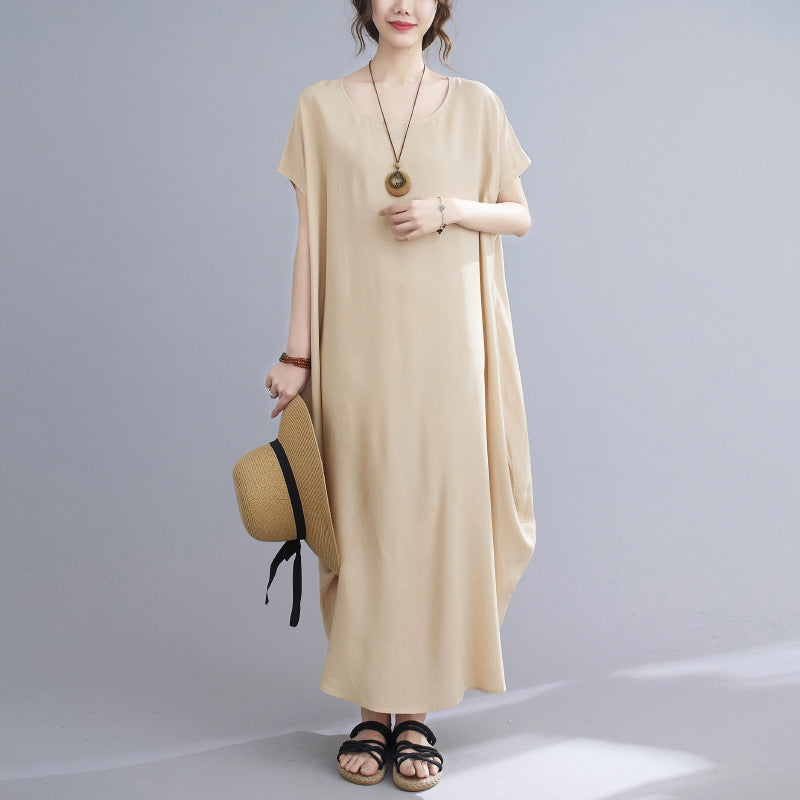 Summer Simple Design Long Cozy Dresses