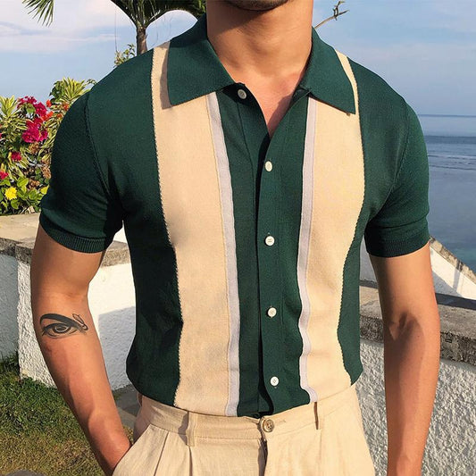 Green Summer Polo T Shirts for Men