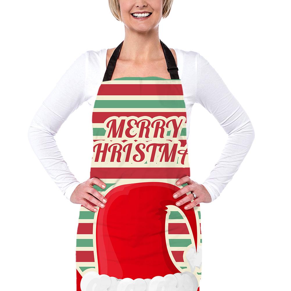 Christmas Oil Prevention Apron