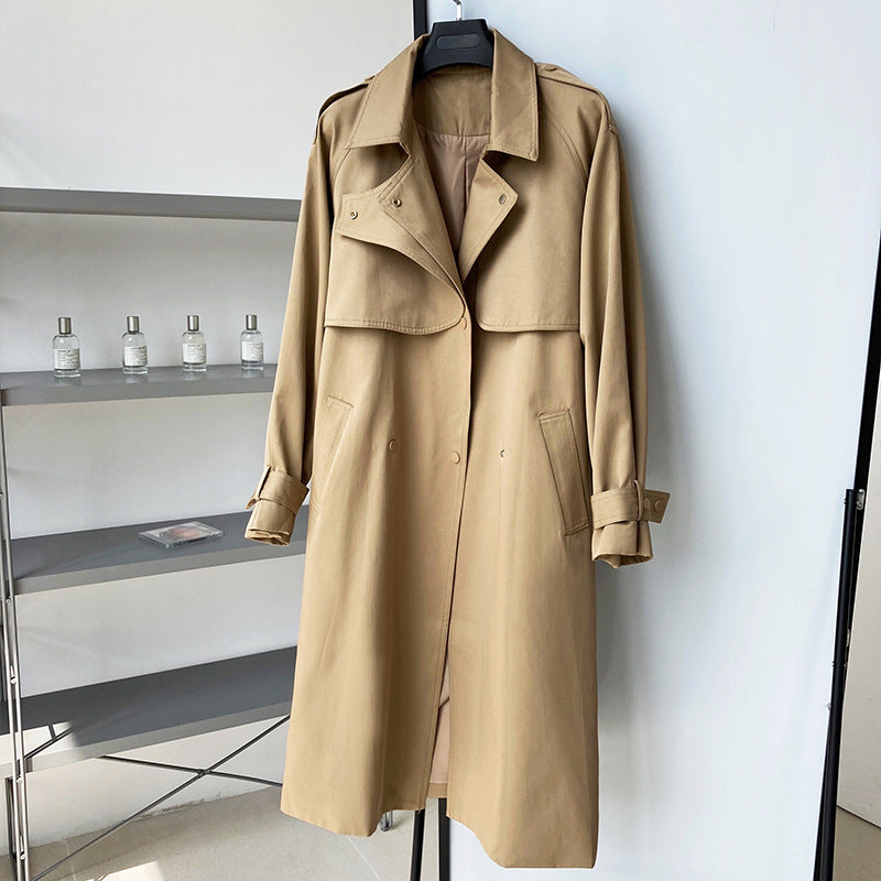 Classy Women Long Windbreak Coats