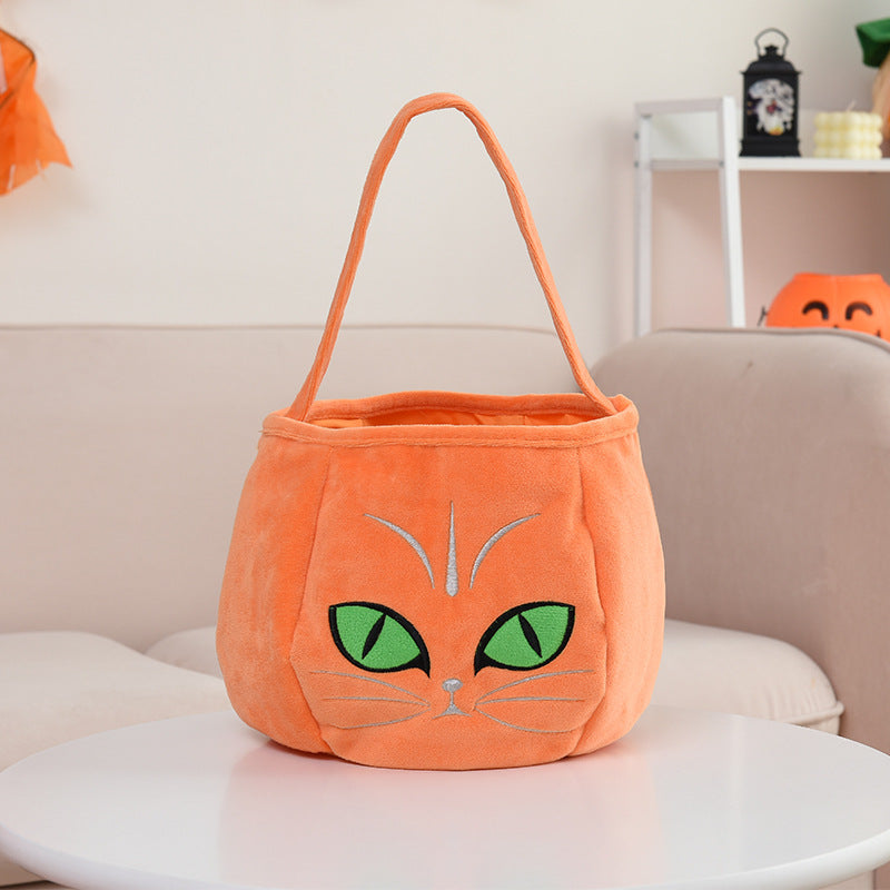 Halloween Pumpkin Candy Handle Bags/Basket