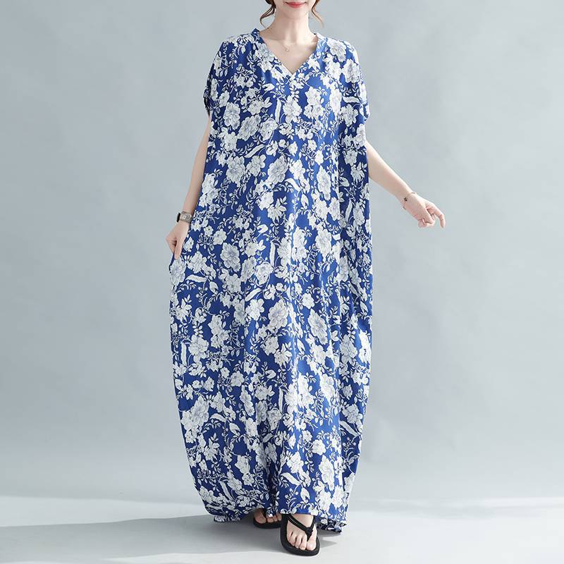 Women Summer Plus Sizes Long Dresses