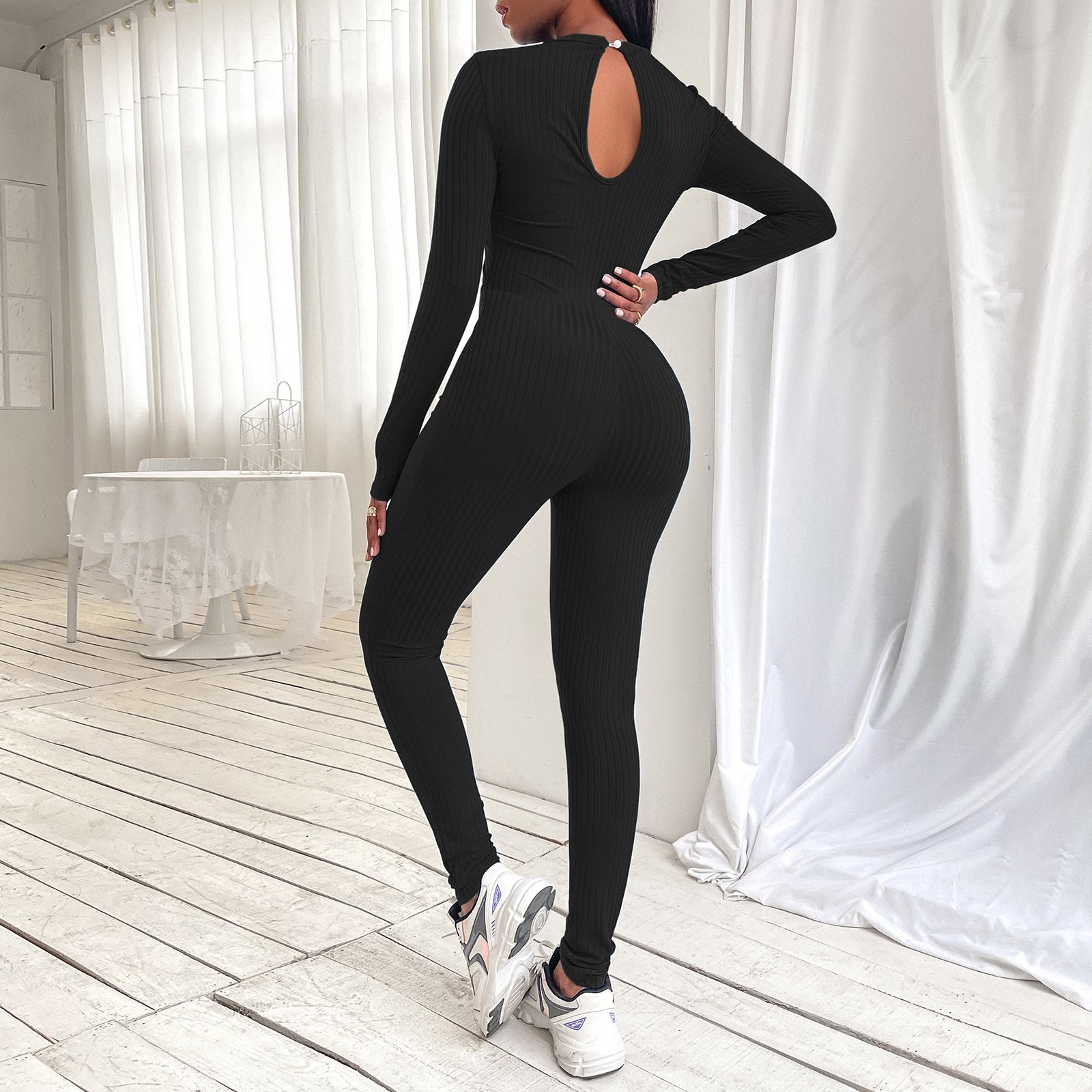 Sexy Women Midriff Baring Jumpsuits Romper--Free Shipping at meselling99
