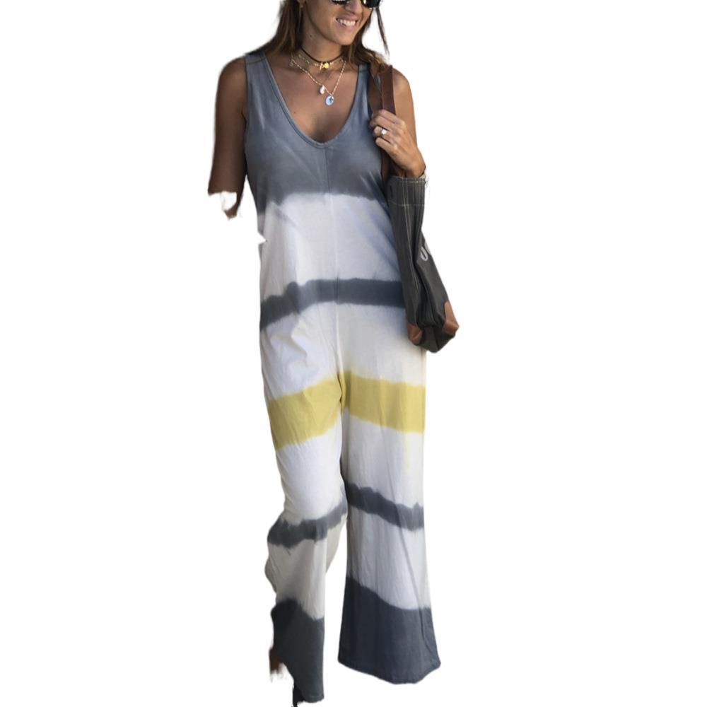 Casual Summer Sleeveless Women Jumpsuits