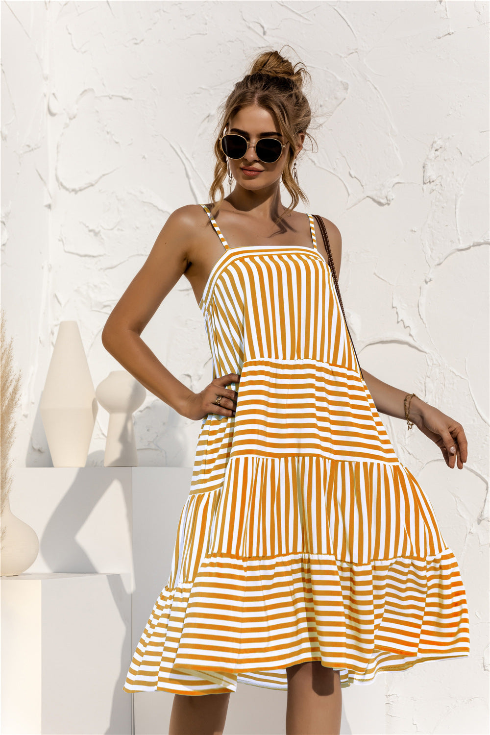 Casual Striped Women Daily Summer Dresses