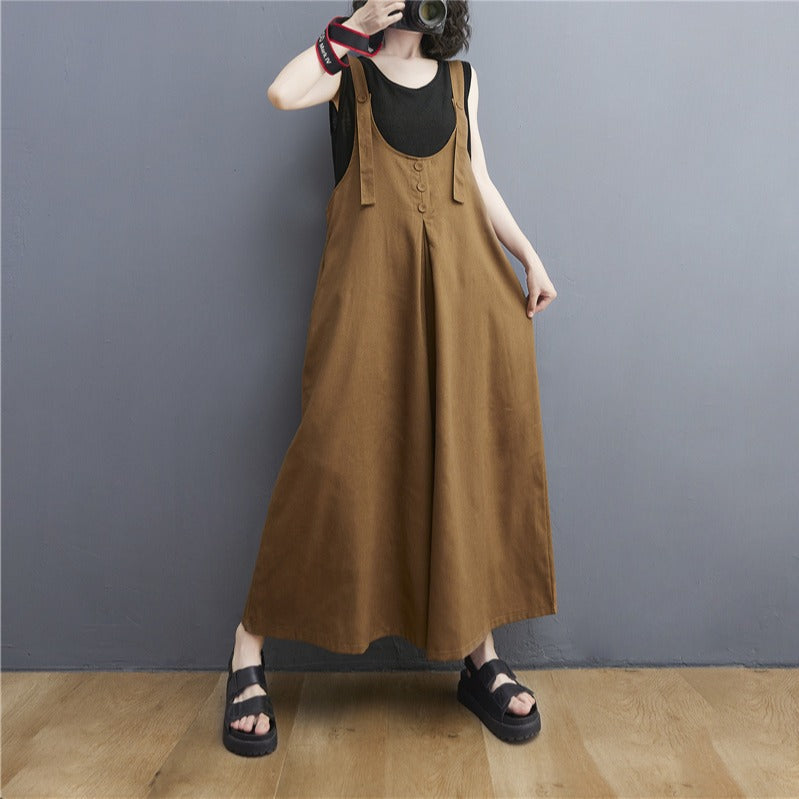Summer Plus Sizes Casual Wide Legs Jumpsuits