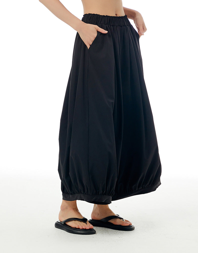 Summer Casual Plus Sizes Wide Legs Pants