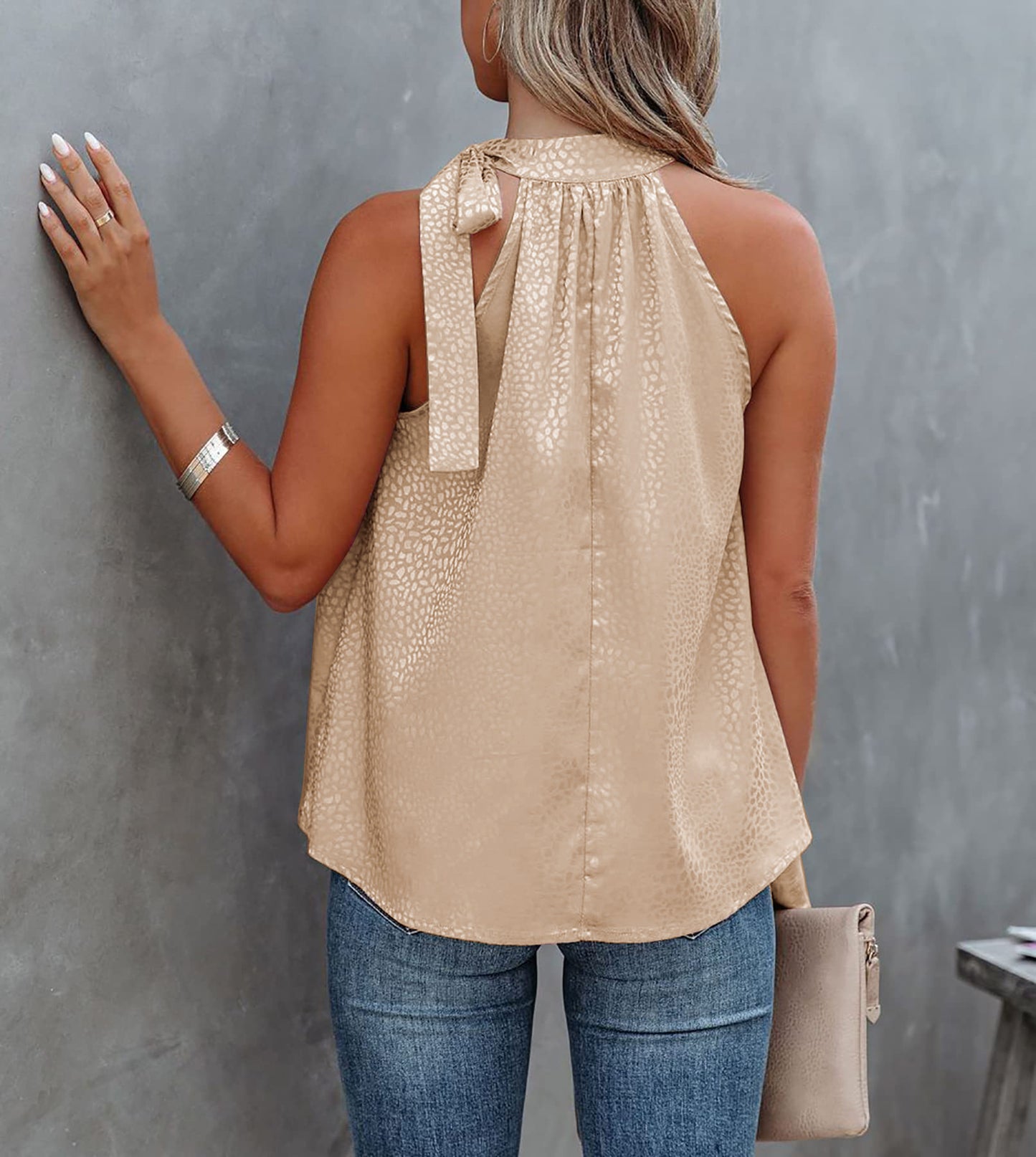 Sexy Summer Halter Butterfly Sleeveless Vest Tops