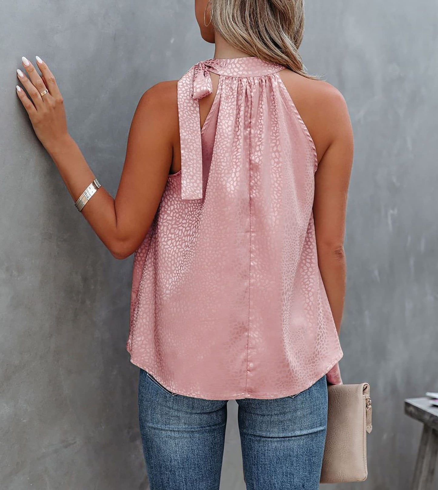 Sexy Summer Halter Butterfly Sleeveless Vest Tops