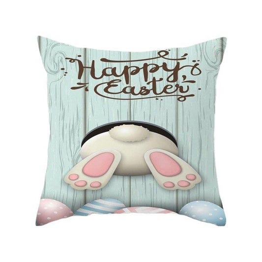 Easter Day Rabbit Pillow Case 2 Pcs/Set
