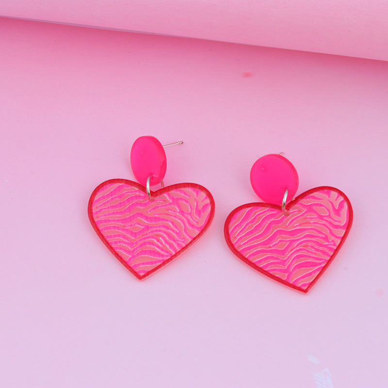 3pcs/Set Valentine's Day Sweetheart Design Women Earrings for Women