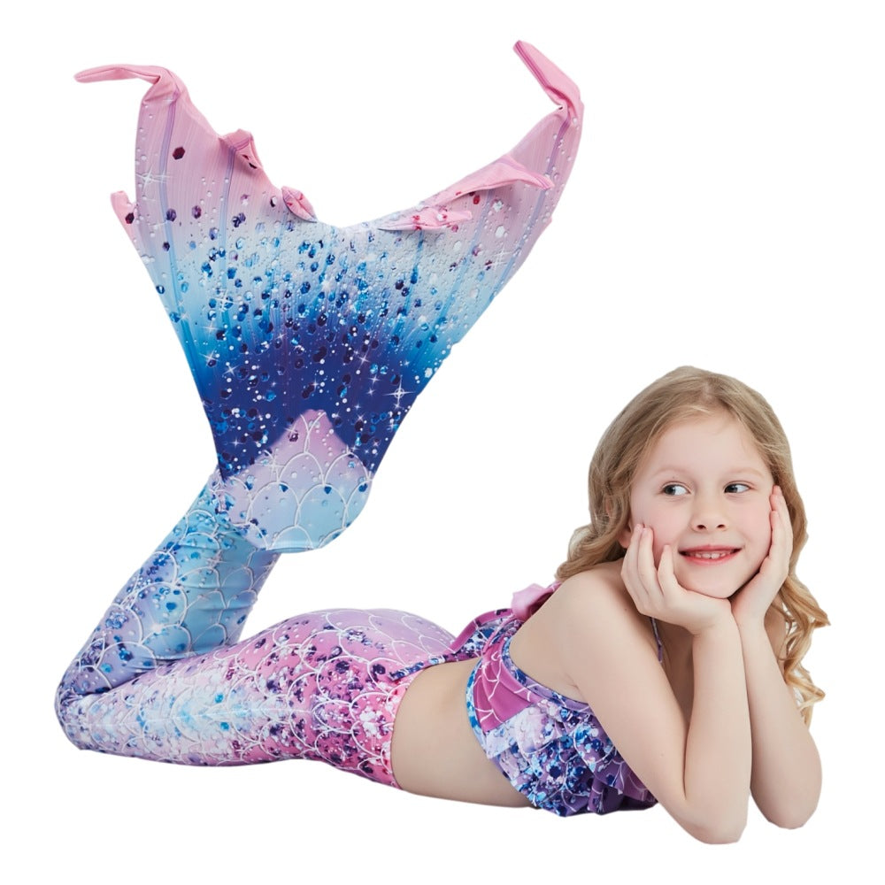 Gorgeous Three Pieces Mermaid Style Swimsuits