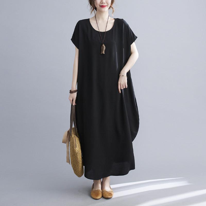 Summer Simple Design Long Cozy Dresses