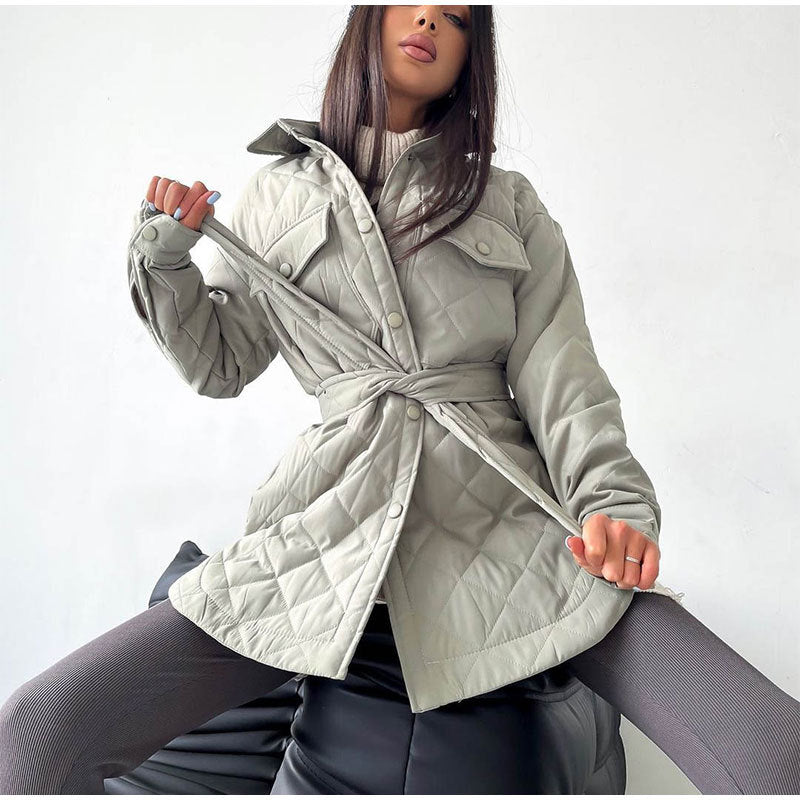 Winter Warm Cotton Overcoats for Women