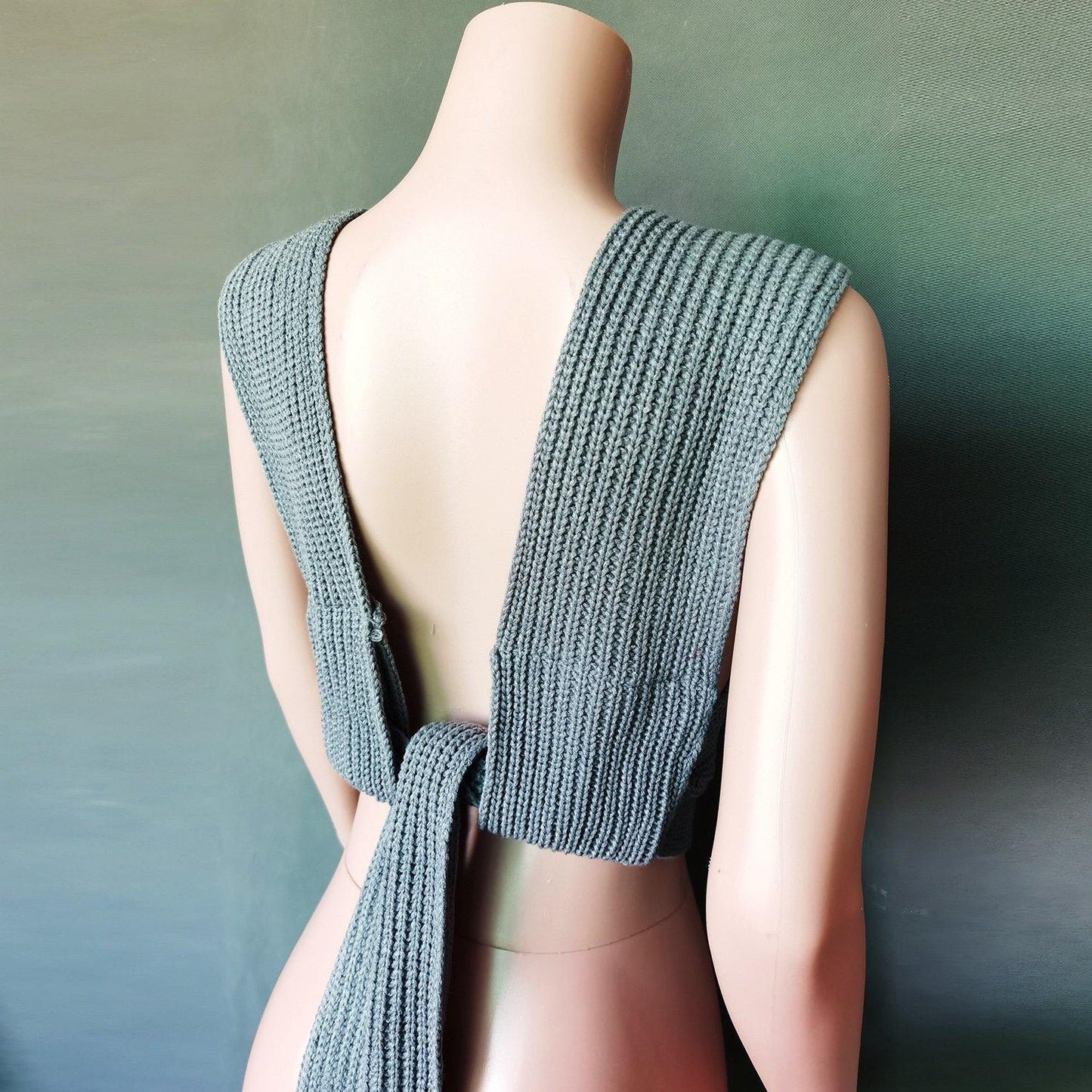 DIY Knitting Bangdage Tops-STYLEGOING